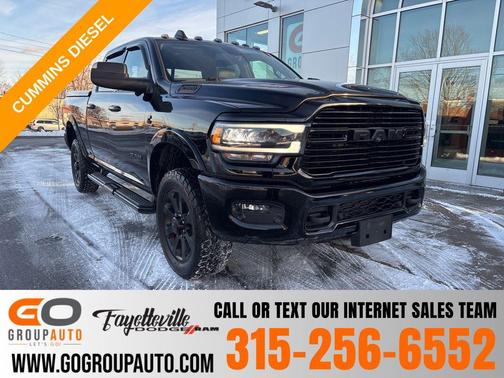 Diamond Black Crystal Pearlcoat 2019 RAM 2500 Laramie Crew Cab 4x4 6'4' Box