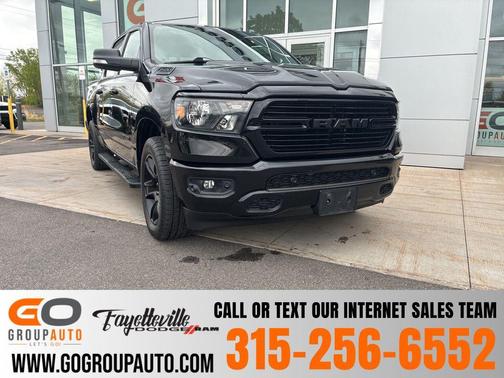 Diamond Black Crystal Pearlcoat 2020 RAM 1500 Big Horn/Lone Star