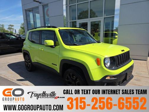 Hypergreen Clearcoat 2018 Jeep Renegade Altitude