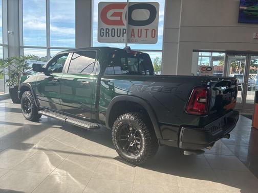 Serrano Green Metallic 2026 RAM 1500 Rebel