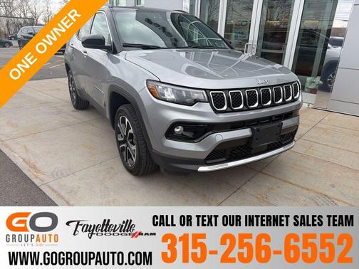 Billet Silver Metallic Clearcoat 2023 Jeep Compass Limited