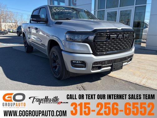 Billet Silver Metallic Clearcoat 2026 RAM 1500 Big Horn/Lone Star