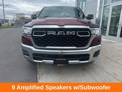 Delmonico Red Pearlcoat 2025 RAM 1500 Big Horn/Lone Star