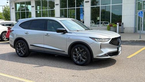 Gray 2023 Acura MDX A-Spec