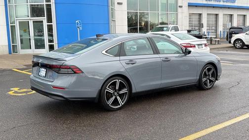 Urban Gray Pearl 2023 Honda Accord Hybrid Sport