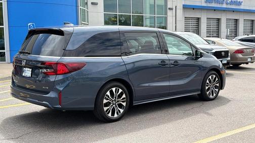 Smoke Blue 2025 Honda Odyssey Elite