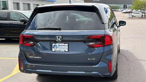 Smoke Blue 2025 Honda Odyssey Elite