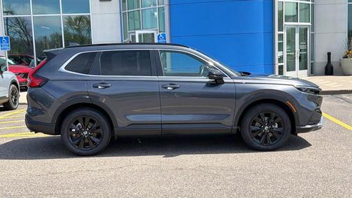 Meteorite Gray Metallic 2025 Honda CR-V Hybrid Sport Touring
