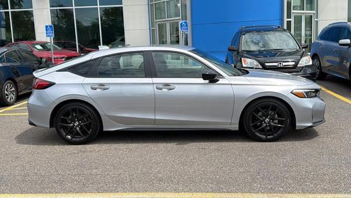 Solar Silver Metallic 2026 Honda Civic Sport