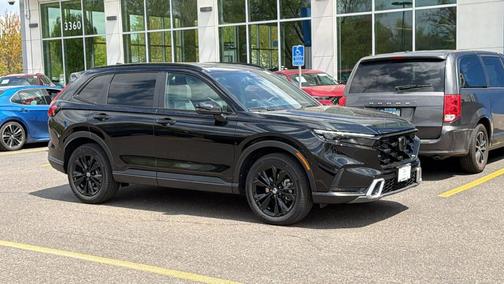 Crystal Black Pearl 2026 Honda CR-V Hybrid Sport Touring