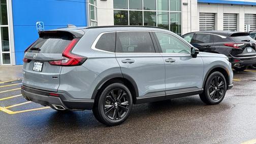 Blue 2025 Honda CR-V Hybrid Sport Touring