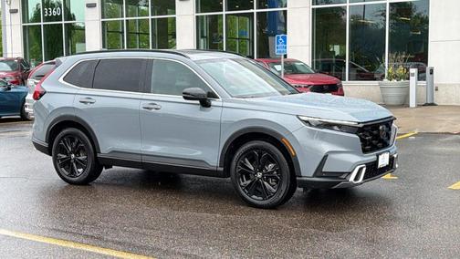 Blue 2025 Honda CR-V Hybrid Sport Touring