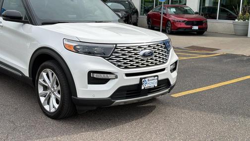 Star White 2023 Ford Explorer Platinum
