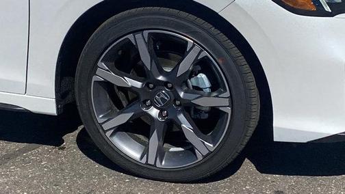 Platinum White Pearl 2026 Honda Civic Hybrid Sport Touring