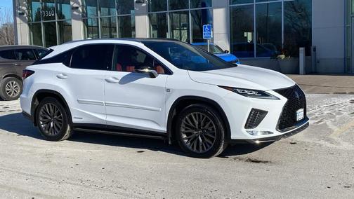 2021 Lexus RX 450h F SPORT Handling