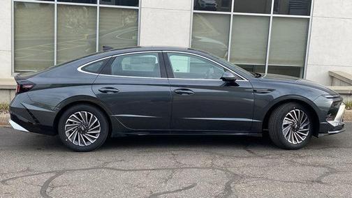Portofino Gray 2026 Hyundai SONATA Hybrid SEL