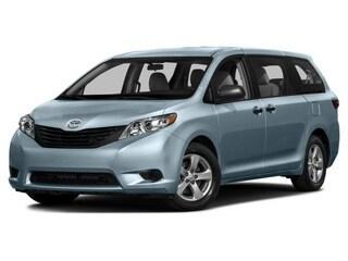 Blue 2016 Toyota Sienna