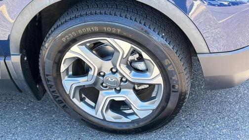 Obsidian Blue Pearl 2017 Honda CR-V EX-L