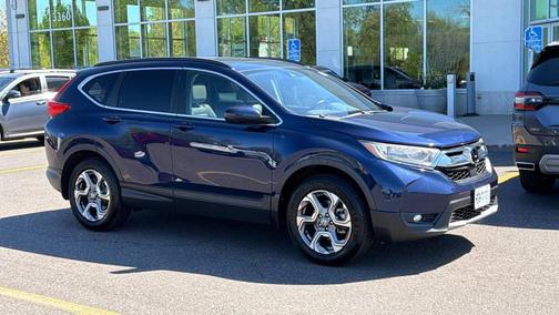 Obsidian Blue Pearl 2017 Honda CR-V EX-L