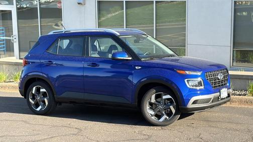 Intense Blue 2025 Hyundai VENUE Limited