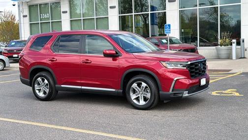 Radiant Red Metallic II 2025 Honda Pilot EX-L