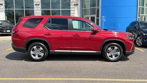 Radiant Red Metallic II 2025 Honda Pilot EX-L