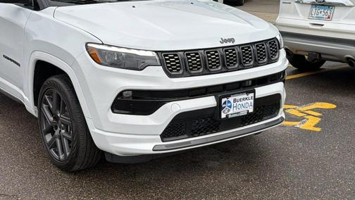 Bright White Clearcoat 2024 Jeep Compass Limited