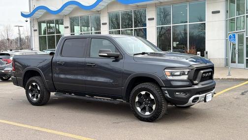 Maximum Steel Metallic 2021 RAM 1500 Rebel