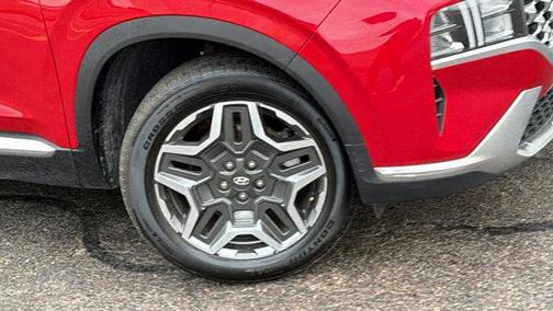 Calypso Red 2023 Hyundai SANTA FE HEV SEL Premium