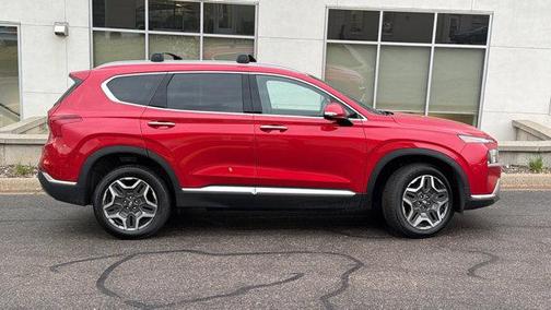 Calypso Red 2023 Hyundai SANTA FE HEV SEL Premium