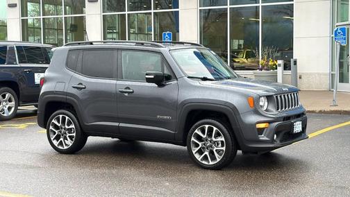 Graphite Gray 2022 Jeep Renegade Limited