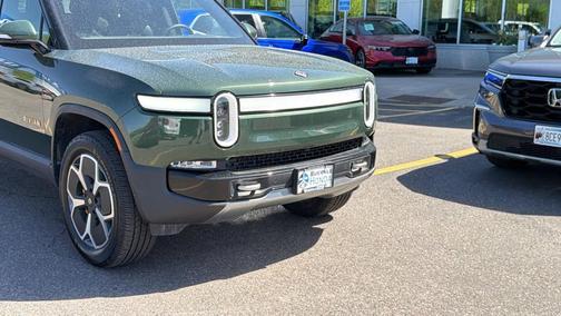 Forest Green 2024 Rivian R1S Adventure Quad Motor Large Pack