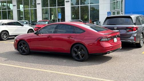 Radiant Red Metallic 2023 Honda Accord Hybrid Sport-L