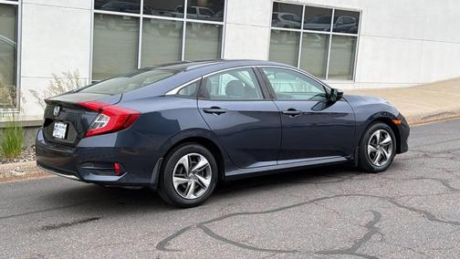 Cosmic Blue Metallic 2020 Honda Civic LX