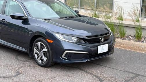 Cosmic Blue Metallic 2020 Honda Civic LX