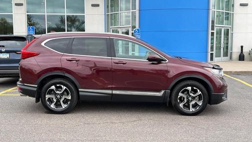 Basque Red Pearl II 2017 Honda CR-V Touring
