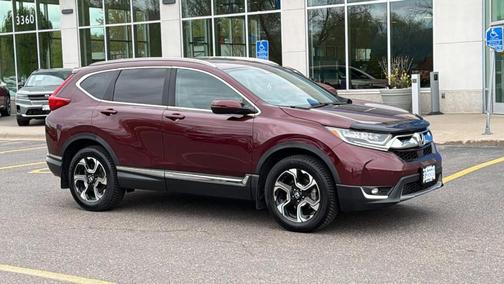 Basque Red Pearl II 2017 Honda CR-V Touring