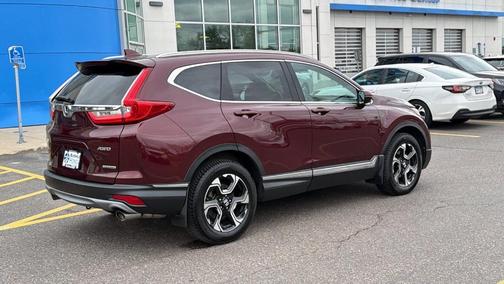 Basque Red Pearl II 2017 Honda CR-V Touring