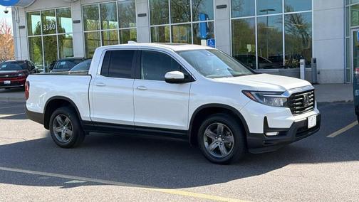 Platinum White Pearl 2023 Honda Ridgeline RTL