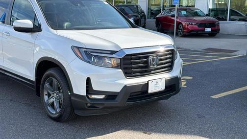 Platinum White Pearl 2023 Honda Ridgeline RTL