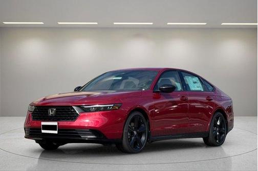 Radiant Red 2026 Honda Accord Hybrid Sport-L