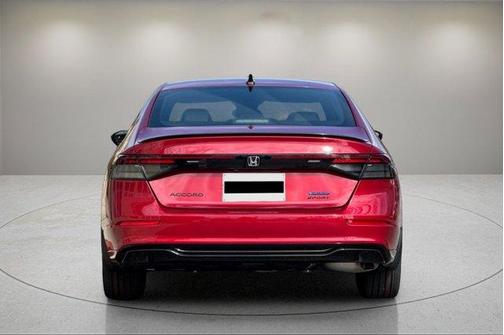 Radiant Red 2026 Honda Accord Hybrid Sport-L
