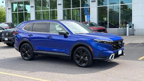 Still Night Pearl 2023 Honda CR-V Hybrid Sport Touring