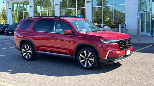 Red 2025 Honda Pilot Touring