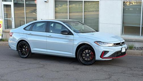 Alpine Grey With Black Roof 2025 Volkswagen Jetta GLI 2.0T Autobahn