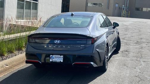 Blue 2026 Hyundai SONATA Hybrid SEL