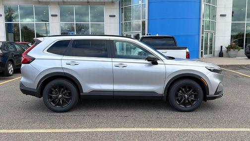 Lunar Silver Metallic 2024 Honda CR-V Hybrid Sport