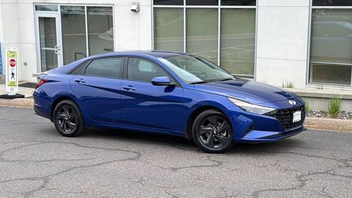 Intense Blue 2023 Hyundai ELANTRA SEL