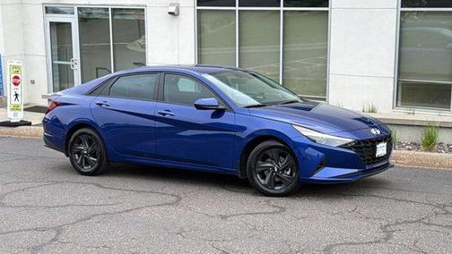 Intense Blue 2023 Hyundai ELANTRA SEL