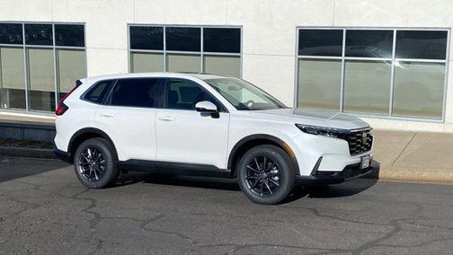 Platinum White 2026 Honda CR-V EX-L